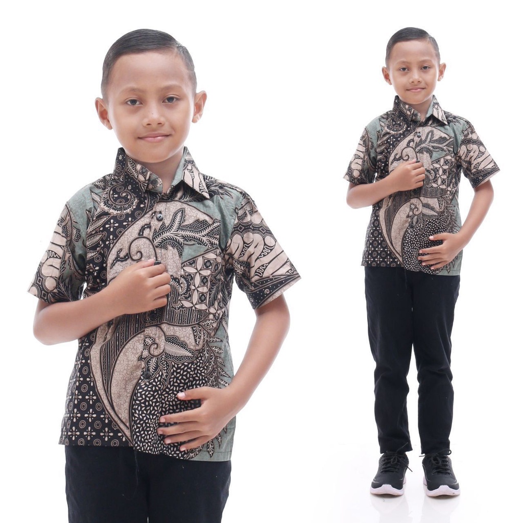 batik anak-anak ukuran SD klas 4 sampai 7