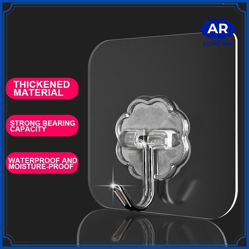 TEMPELAN DINDING / GANTUNGAN / STICKY WALL HOOK KAIN LAP SERBAGUNA-[AR STORE1688]