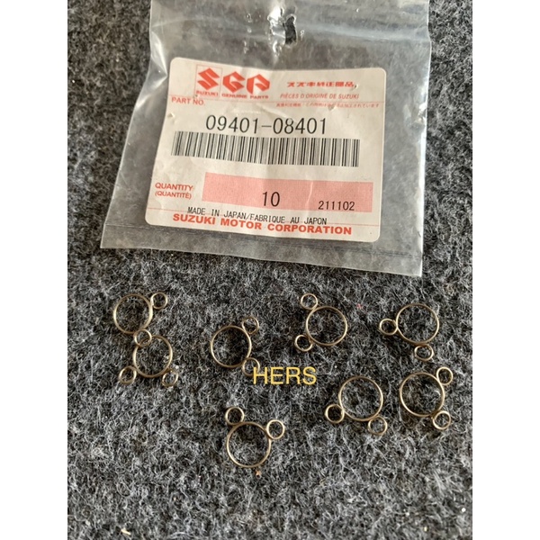 Clamp Klem Selang Bensin Dan Selang Hisap Satria 2tak Hiu Lumba Shogun Tornado Crystal ORIGINAL SGP 