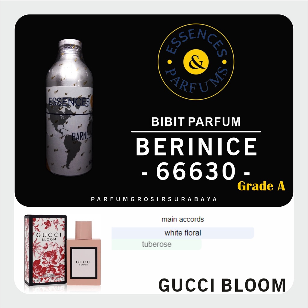 Bibit Parfum - BERINICE 66630 | Grade A | Guci Bloom | Essences | 500gr Segel