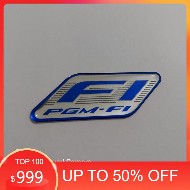 emblem logo FI honda injeksi beat fi supra vario beat scoopy revo FI