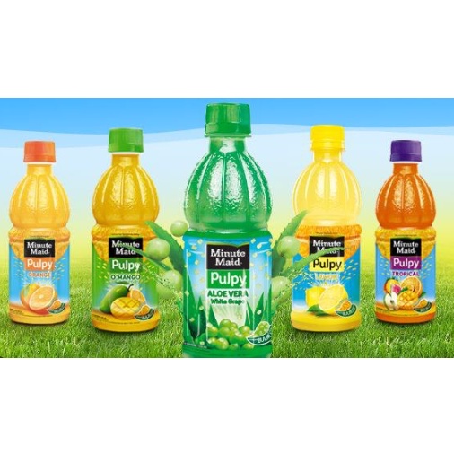 Pulpy Orange 300 Ml Botol Plastik