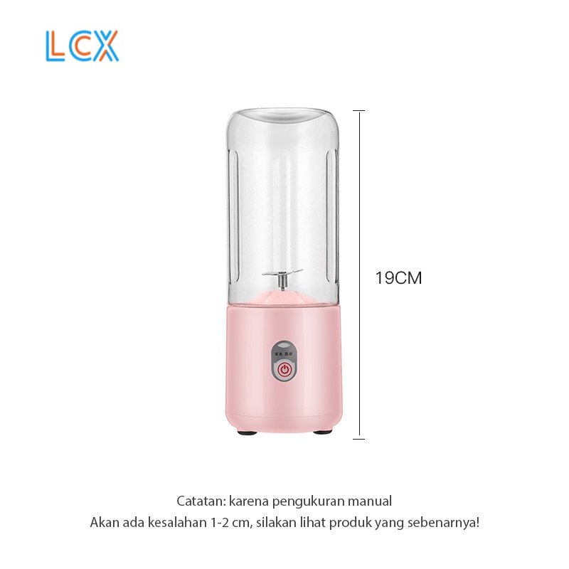 LCX MultifungsiBlender Jus Portable Mini Juicer botol Juice Blender Cup USB Electric Blender VS