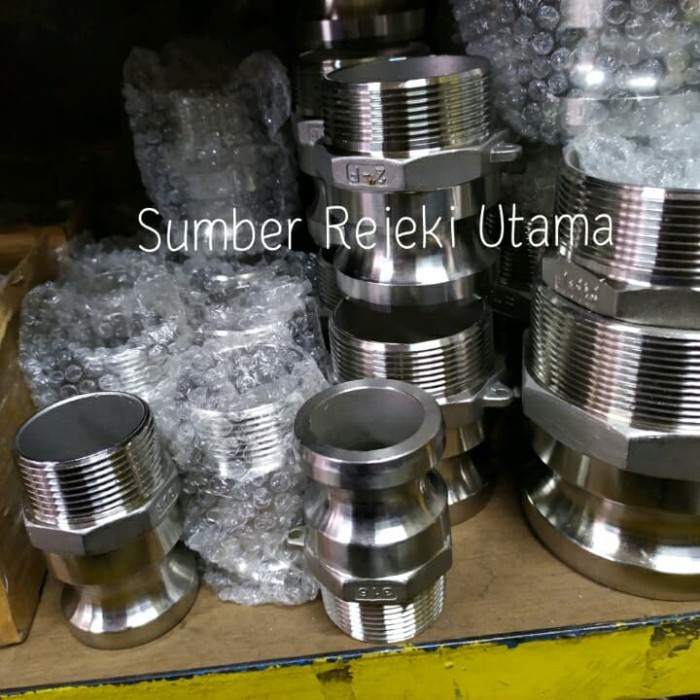 Camlock Fittings / Camlock Coupling Type F SS316 11/4"inch.