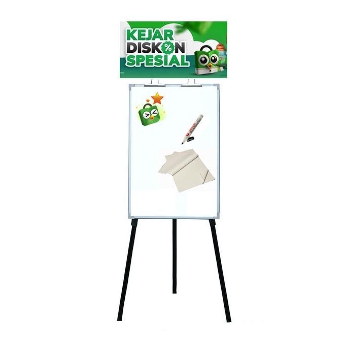 

Flipchart 90x120 cm + Ongkir