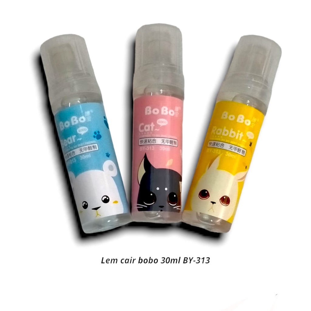 

LEM KERTAS CAIR BENING LUCU 30 ML LIQUID GLUE ANAK