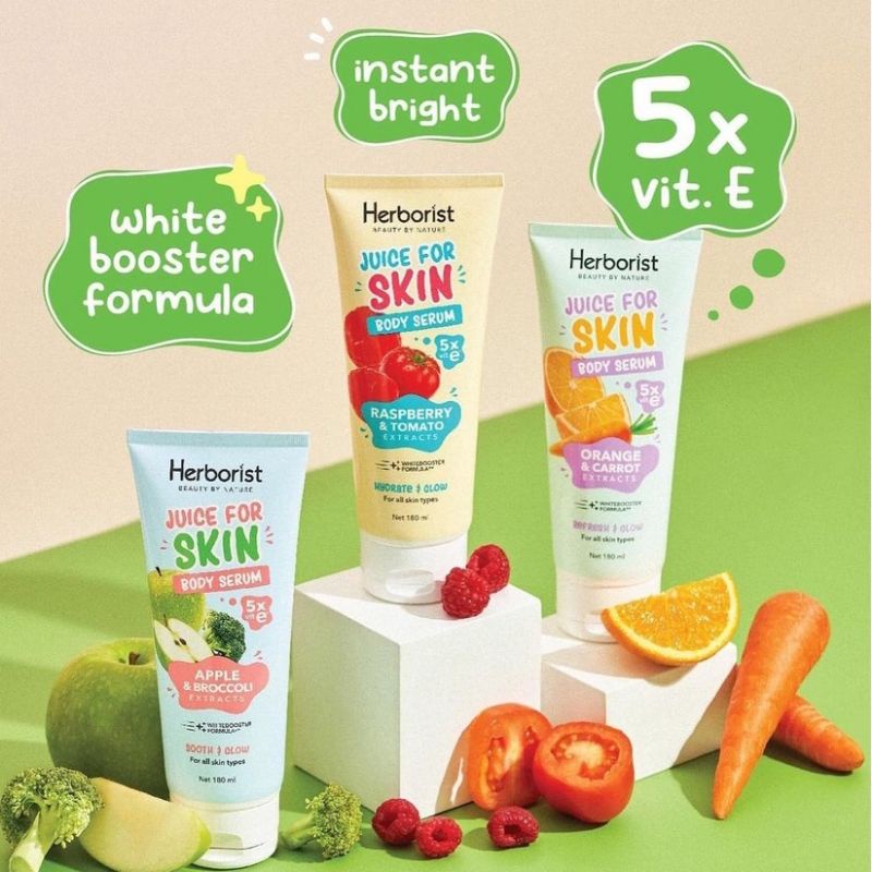 HERBORIST Juice For Skin BODY SERUM – 180ml