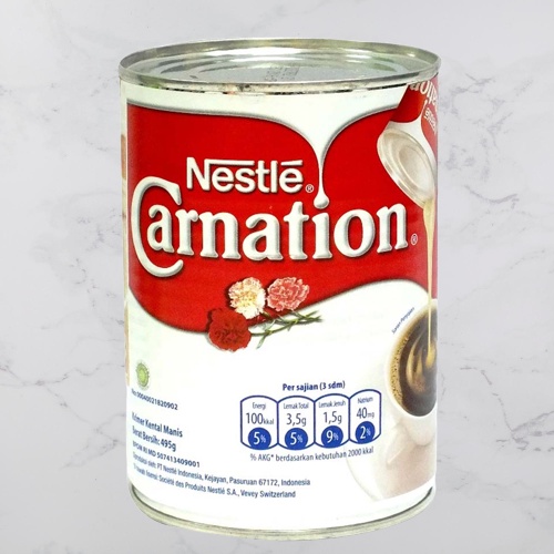 

( PER KALENG ) ~ SUSU KENTAL MANIS CARNATION 495 GRAM