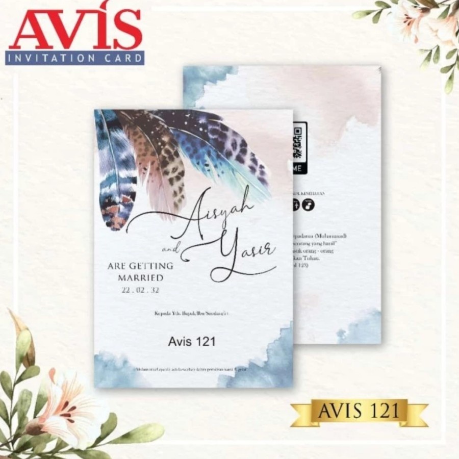 Blanko Undangan AVIS 121