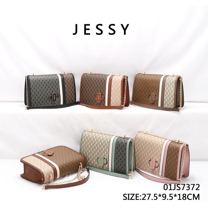 [COD] Jessy Handbag 01JS7372 Tas Wanita Import Original Branded Terbaru Tas Fashion Wanita