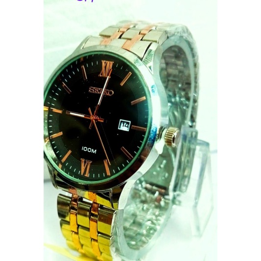 Jam Tangan Seiko Pria | Fhasion Combi Kekinian 2022 Tahan Air