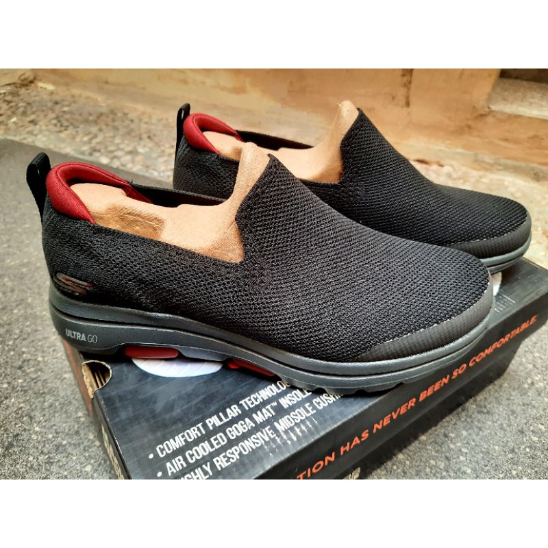 SKECHERS GO WALK 5 BLACK SIZE EUR 43 US 9.5 UK 8.5