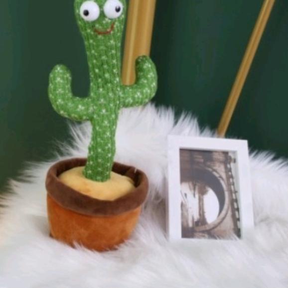 boneka kaktus goyang bisa bicara