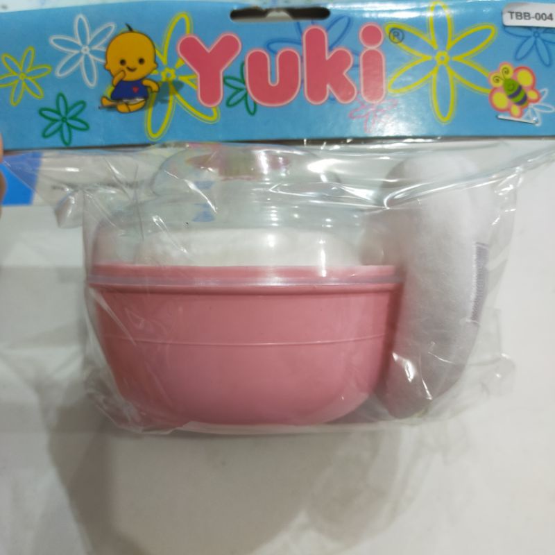 yuki tempat bedak bayi