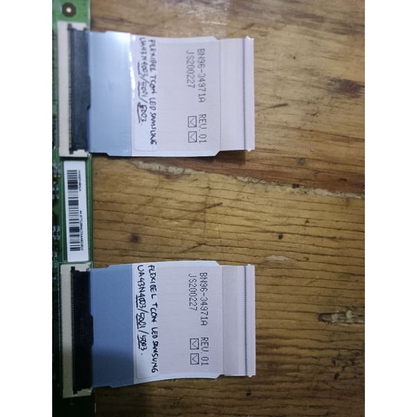 kabel fleksibel untuk T-CON LOGIC BOARD TV LED SAMSUNG UA43N4003/5001/5003