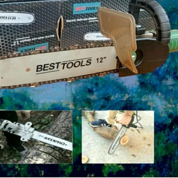 adaptor chainsaw gerinda,rantai adaptor chainsaw gerinda - 12 inch