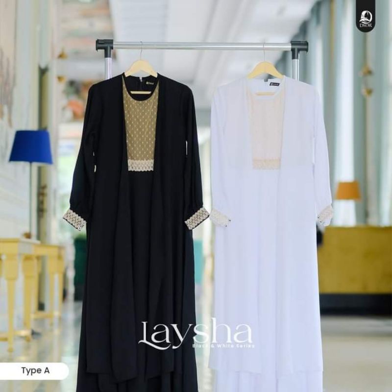 Gmis putih Laysha by DSDR