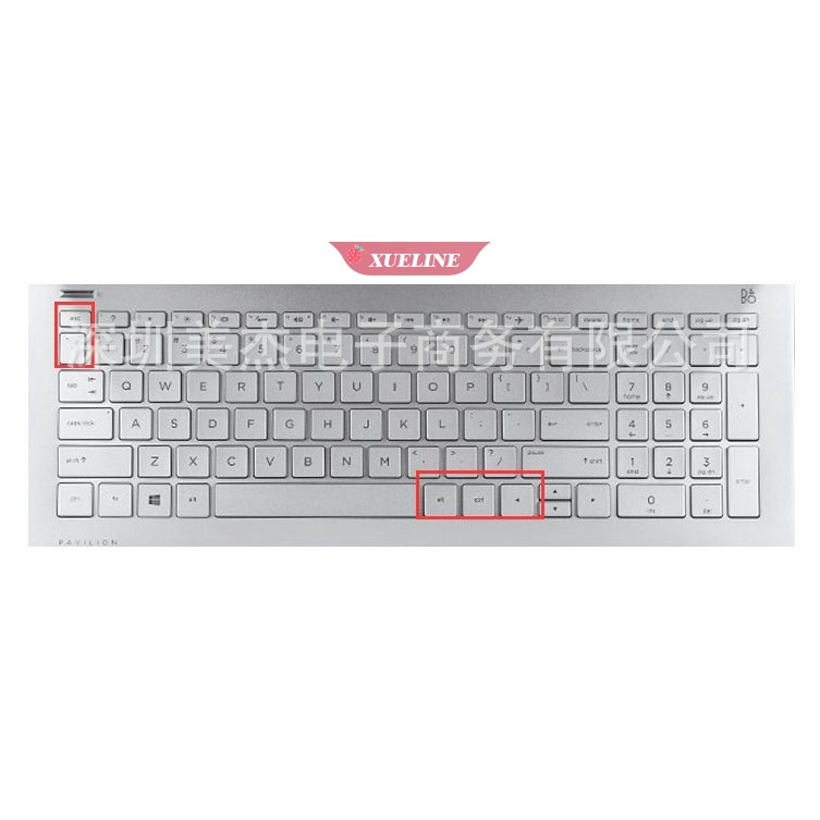 Film Pelindung keyboard laptop HP Pavilion 15-cc707TX 15.6 "ZXL