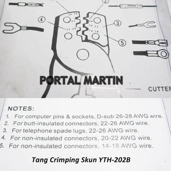 Tang Crimping Skun YTH - 202B