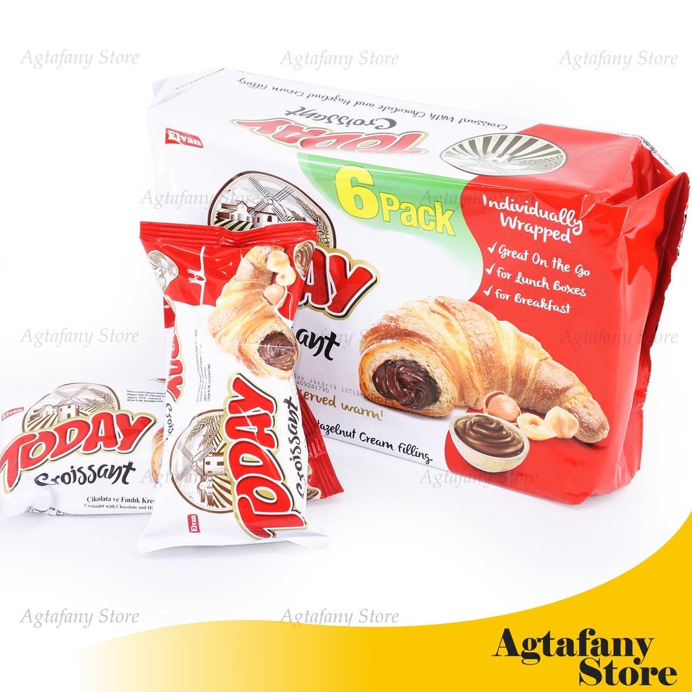 

➸ Bread Elevan Today Croissant Pack Isi 6 Pcs | Roti Croissant ヨ