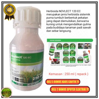 Jual Novlect 250 ml | Herbisida Padi | Obat Gulma Padi | Obat Rumput