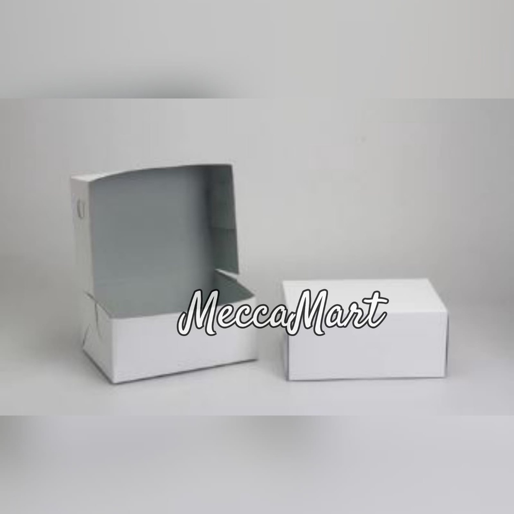 

PROMO MURAH !!! Dus Snack/Dus Nasi Polos Warna Putih Uk. 10 x 14 x 7/310 PURA ( ECER/PER PCS )