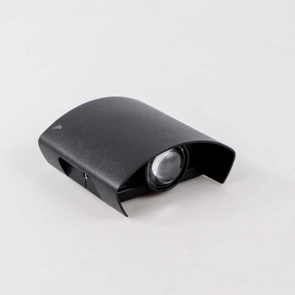 Lampu Hias LED Dinding Dekorasi Aluminium 2W 2 LED Warm White