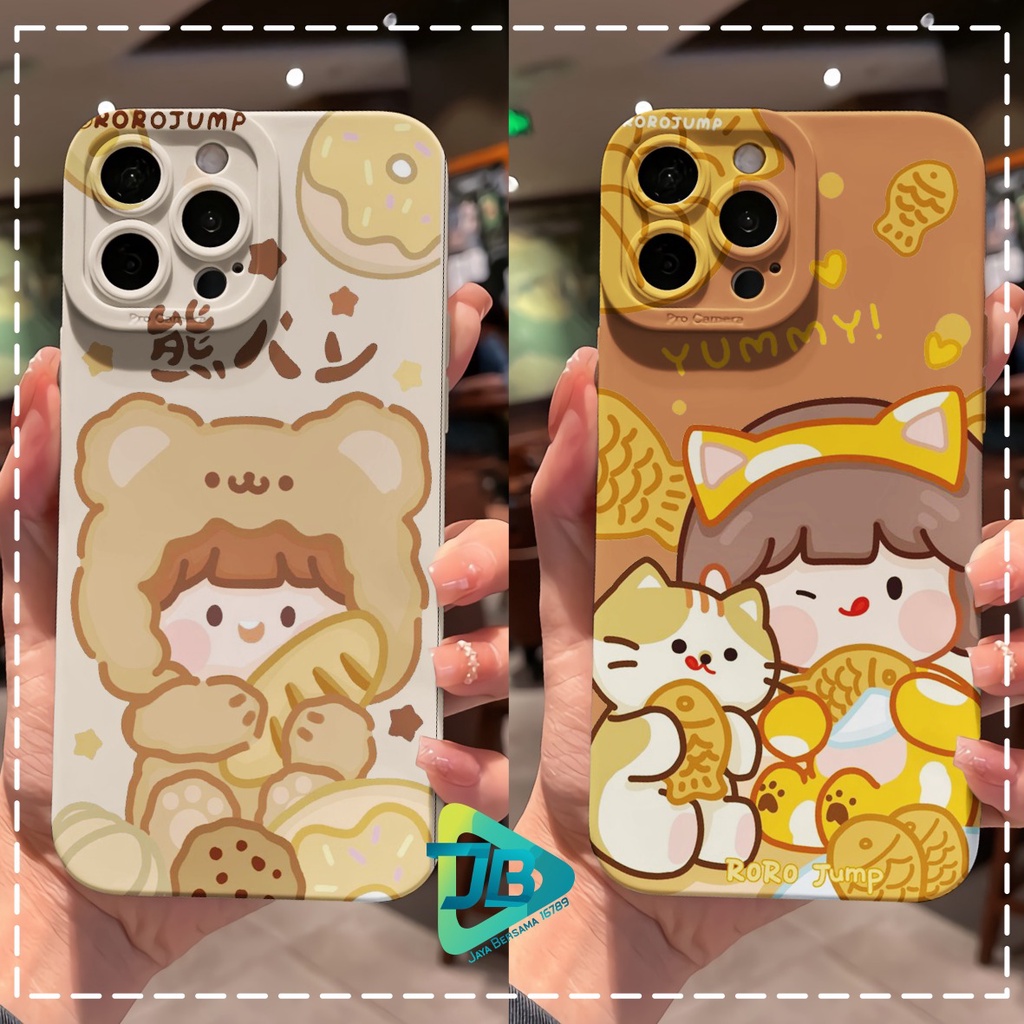 CUSTOM CASE SOFTCASE SILIKON PROCAMERA YUMMY CUSTOM OPPO REALME VIVO XIAOMI SAMSUNG INFINIX IPHONE FOR ALL TYPE JB6228