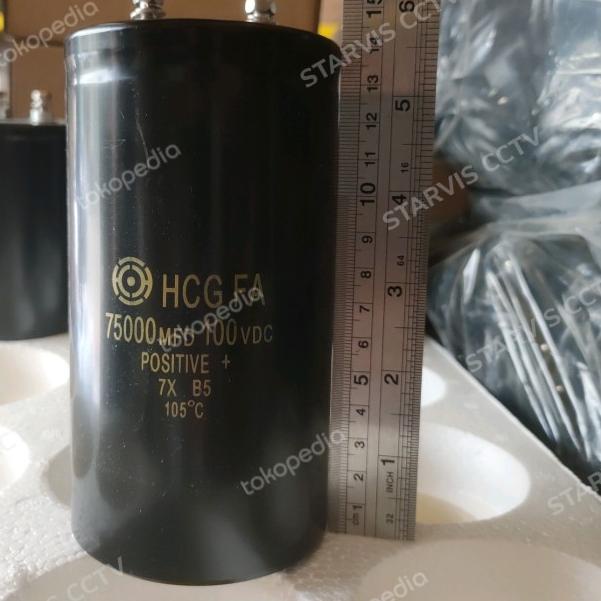 ELCO 75000UF 100V HCG ORIGINAL PROMO