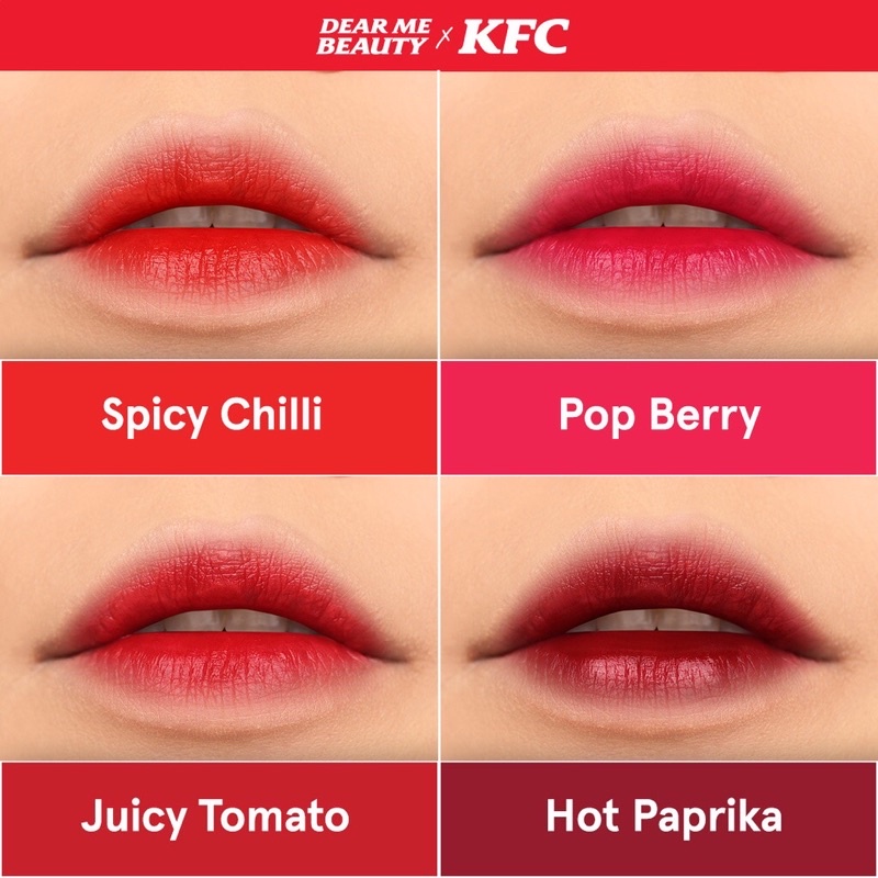 DEAR ME BEAUTY LIP TINT X KFC