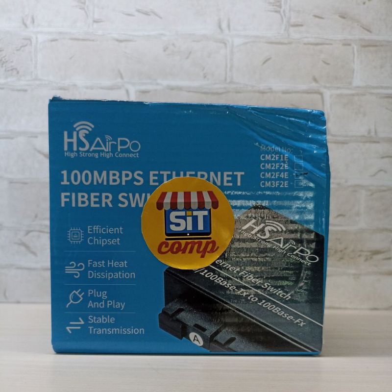 Media Converter 2FO 4Lan / CM 2F4E POE / 2FO 4ETH (CM2F4E)