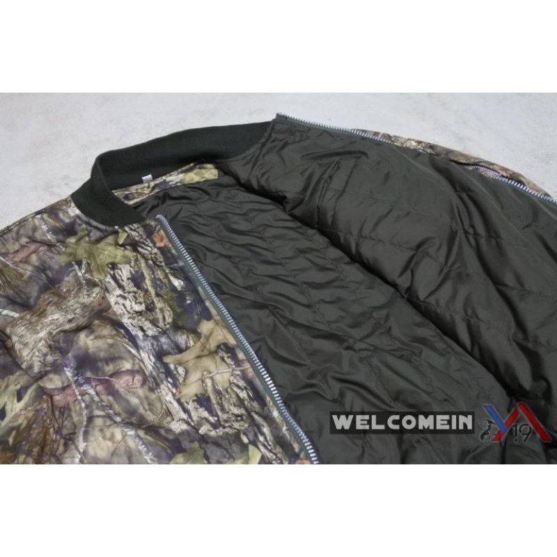 Jaket Bomber Mossy Oak Break Up Infinity