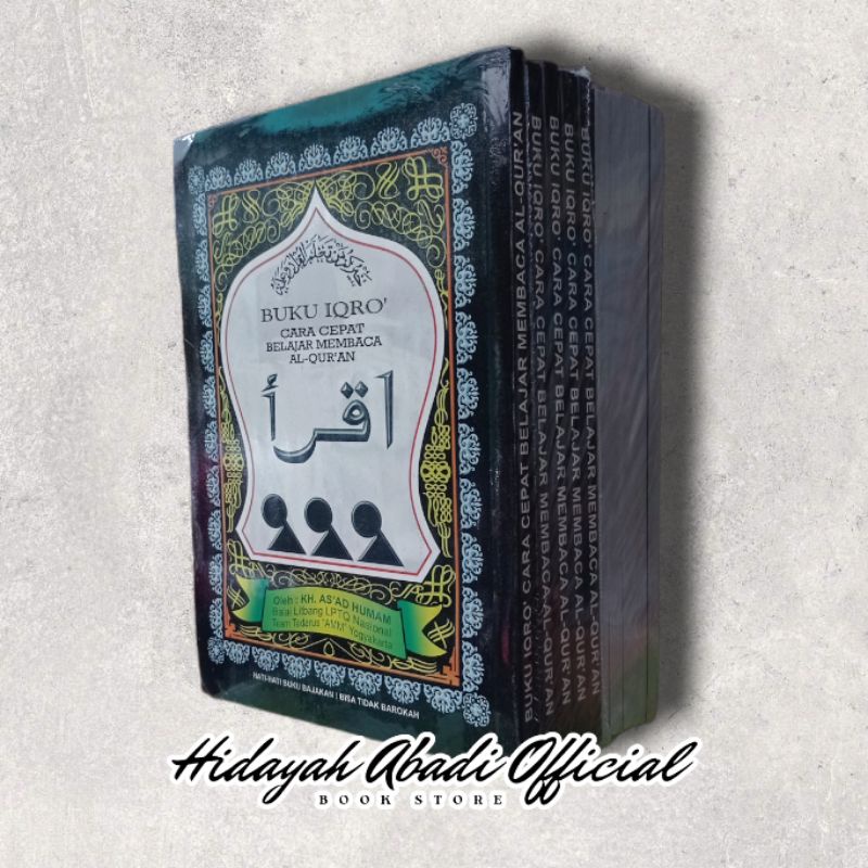 Buku Kitab Iqro' Cara Cepat Belajar Al- Qur'an Ukuran Besar
