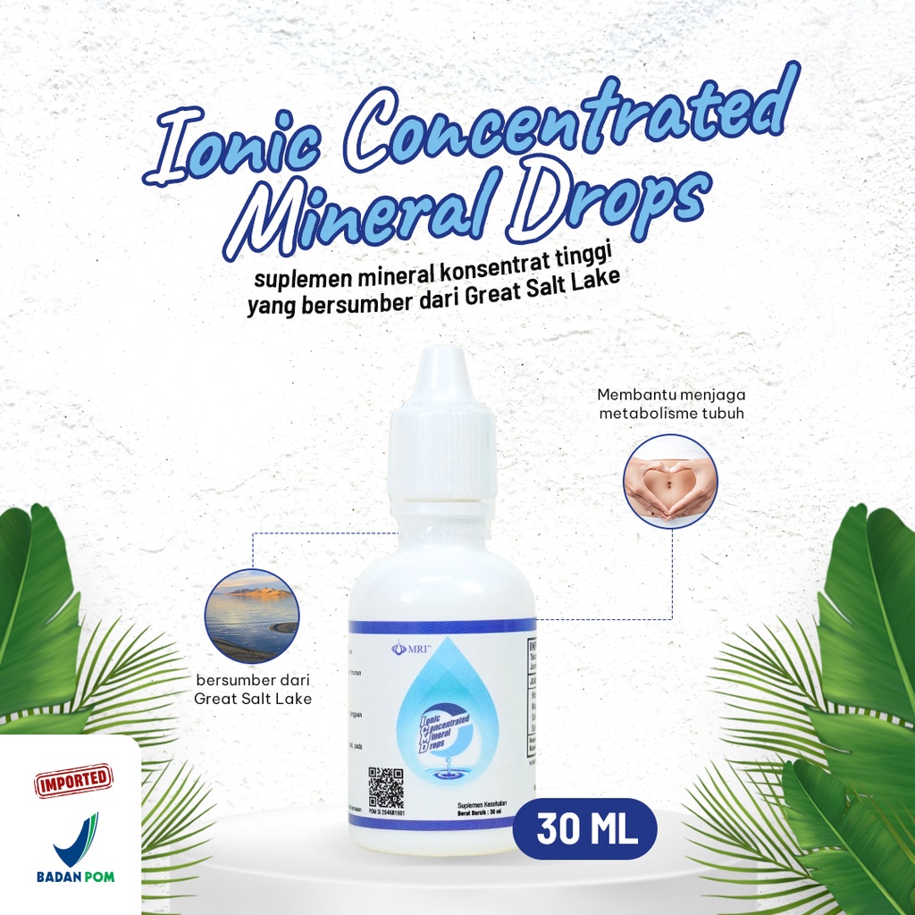 MRI Ionic Concentrated Mineral Drops (I-CMD) 30 ml