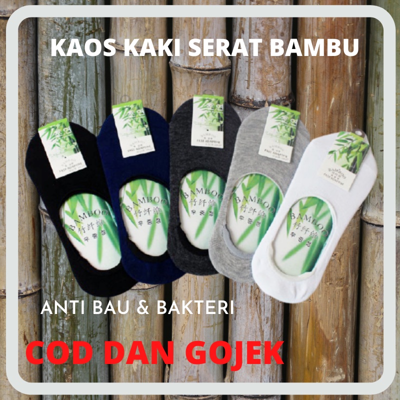 KAOS KAKI PRIA PENDEK POLOS  KAOS KAKI SERAT BAMBU KAOS KAKI KESEHATAN KAOS KAKI ANTI BAKTERI