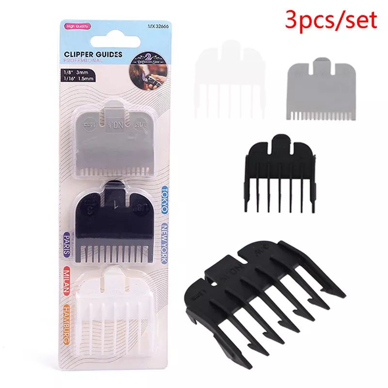 sepatu potong rambut (set 3pcs ) guard comb sepatu potong wahl alas potong rambut