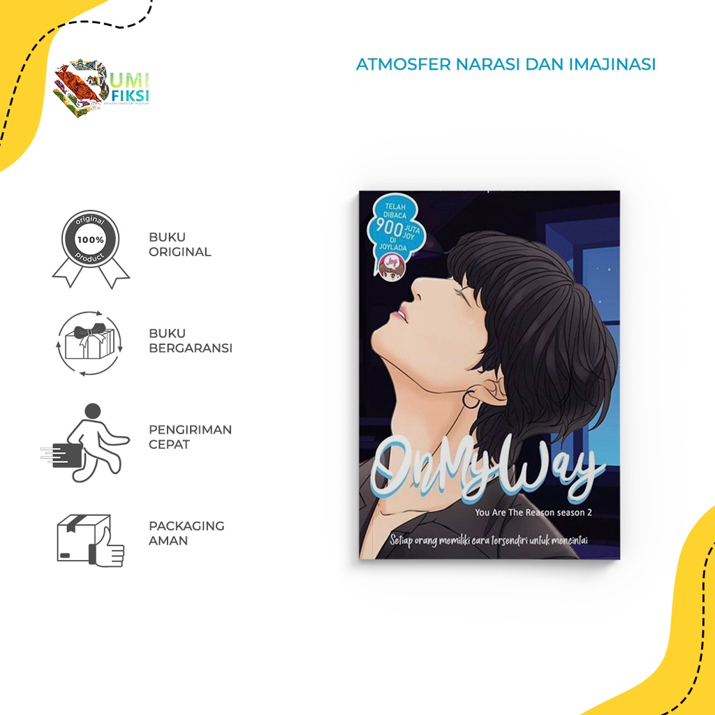 Buku Novel On My Way - Snowball Publishing - Snowpeach - Bumi Fiksi