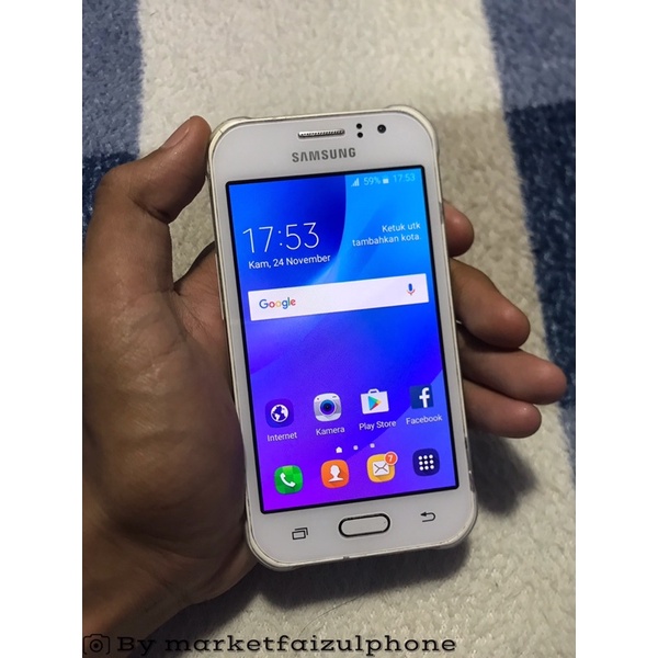 SAMSUNG GALAXY J1 ACE 4G LTE SUPER AMOLED HANDPHONE ANDROID SECOND MURAH