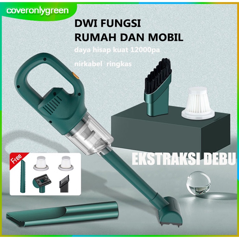 Vacum Cleaner Mobil | Wireless | Penyedot Debu Mini Portable Wireless Debu Dapat Dicas USB