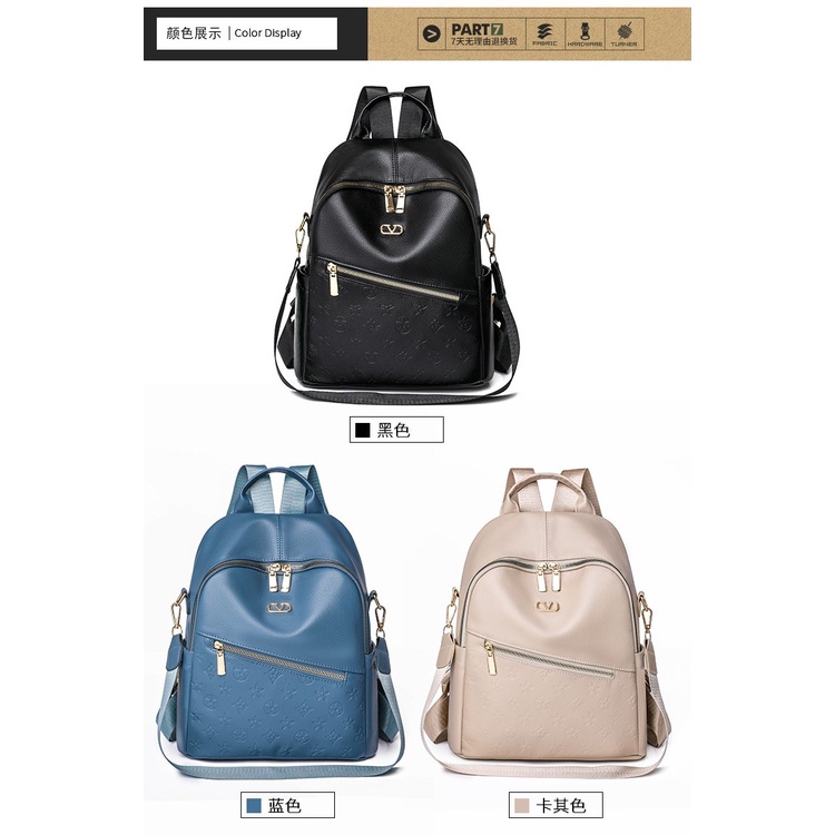 ( 2PC 1KG ) GTBI998880109 New Arrival  !!!  Tas  Ransel Wanita Import   Backpack  Terbaru