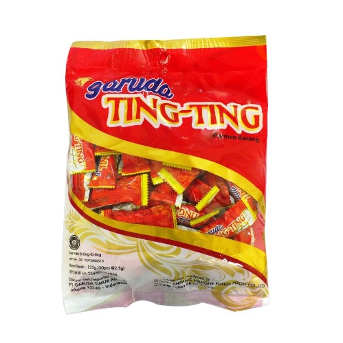 TING TING PERMEN KACANG ISI 50 BUTIR