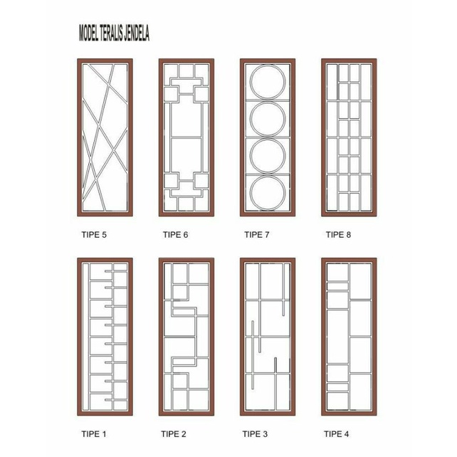 teralis jendela pengaman rumah dan hiasan jendela
