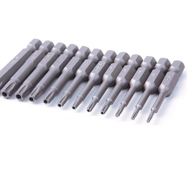 Jual Kunci L Set Lurus Hex Shank Magnetik Obeng Bintang Torx Shopee