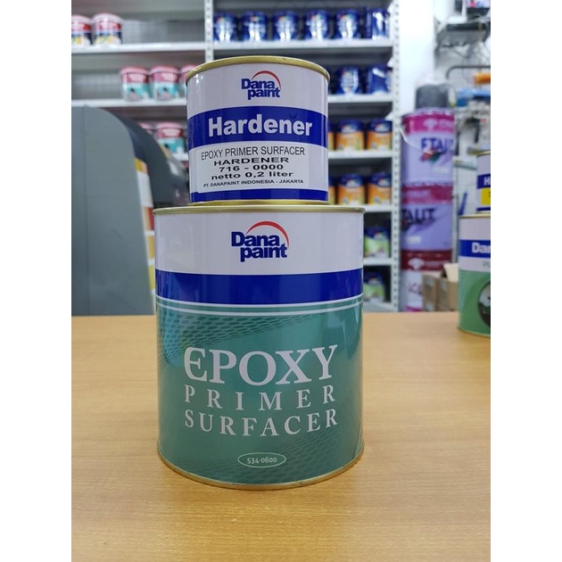 EPOXY PRIMER 2 KOMPONEN DANAPAINT (1 KG + HARDENER)