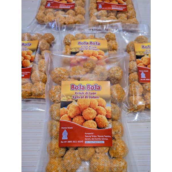 

Bola Bola Kriuk dan Kenyal || Sosis || Cireng || Bola Bola || Frozen isi 30biji