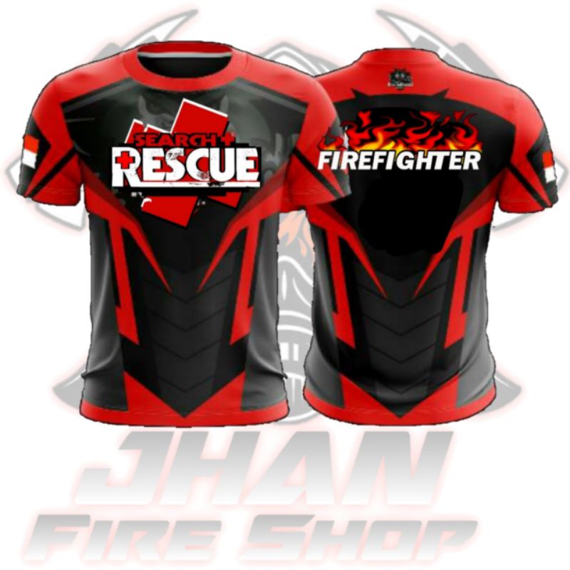 Jual Jersey / Jersey Pemadam / Kaos Pemadam / Jersey DAMKAR / Kaos ...