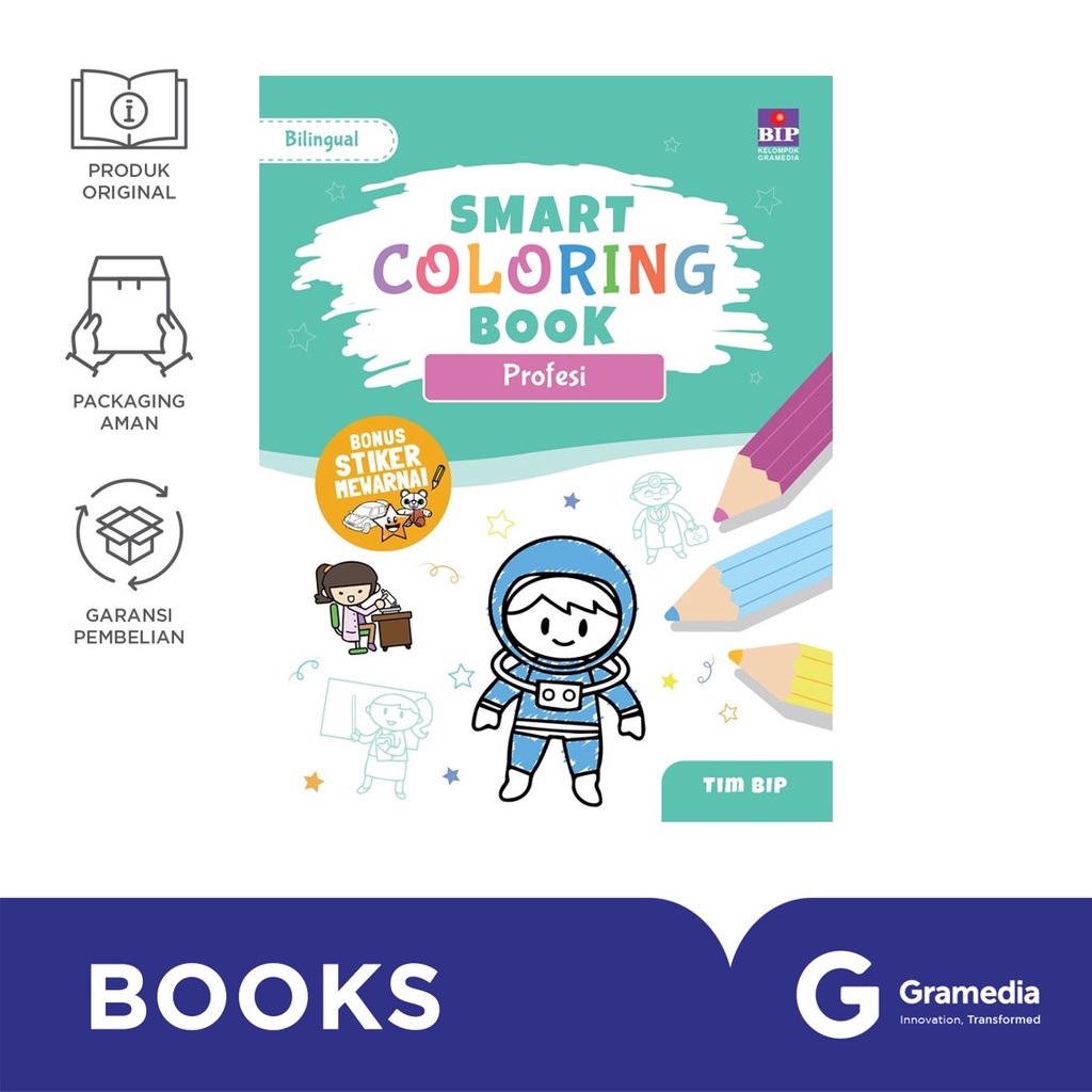 Buku Smart Coloring Book Profesi