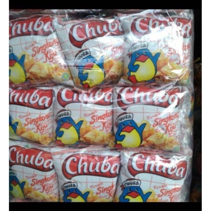 

T0P CHUBA KERIPIK SINGKONG KEJU ISI 20 SACHET NICE