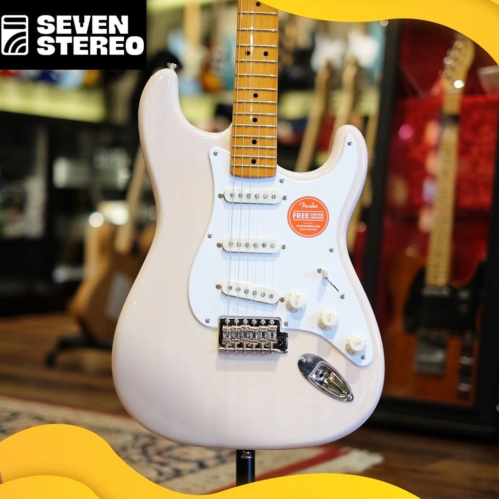 Squier Classic Vibe Stratocaster 50's White Blonde