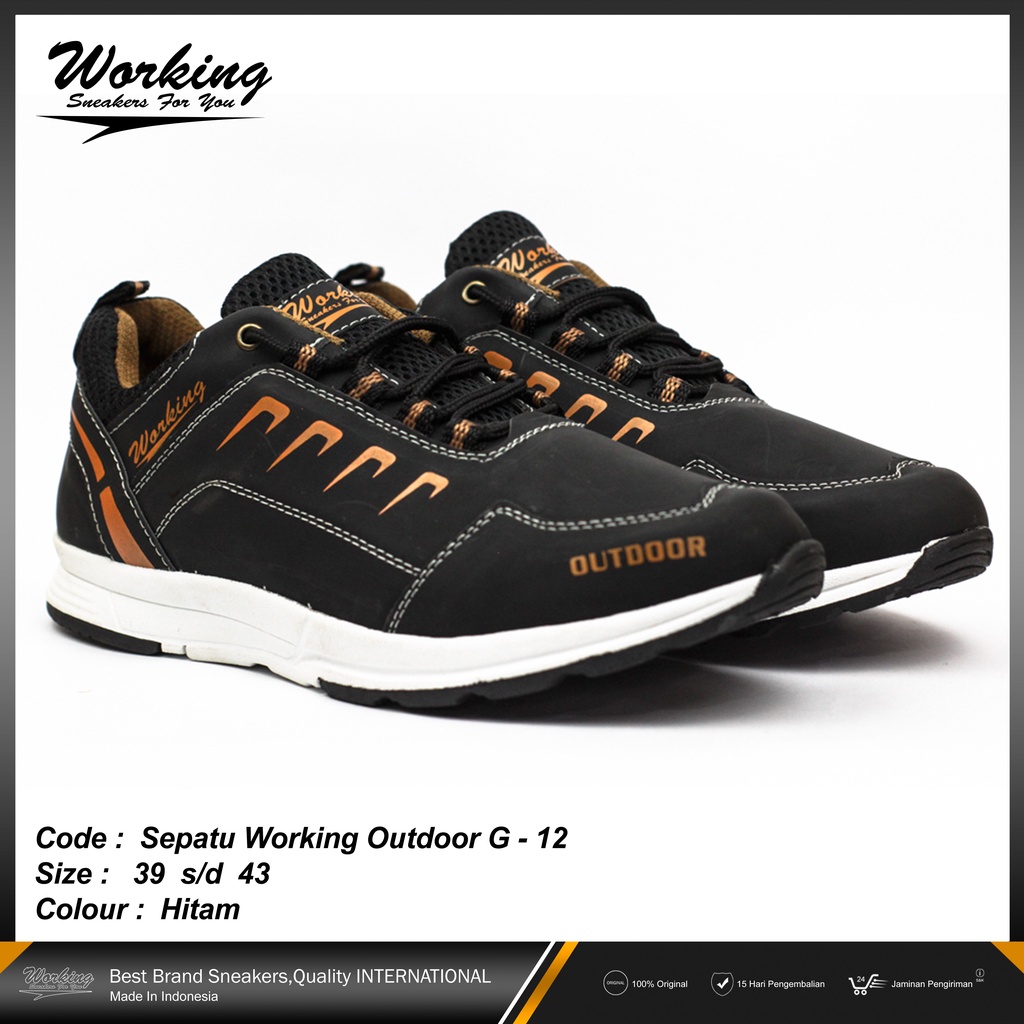 Working Sneakers For You Sepatu Kasual Sport G-12